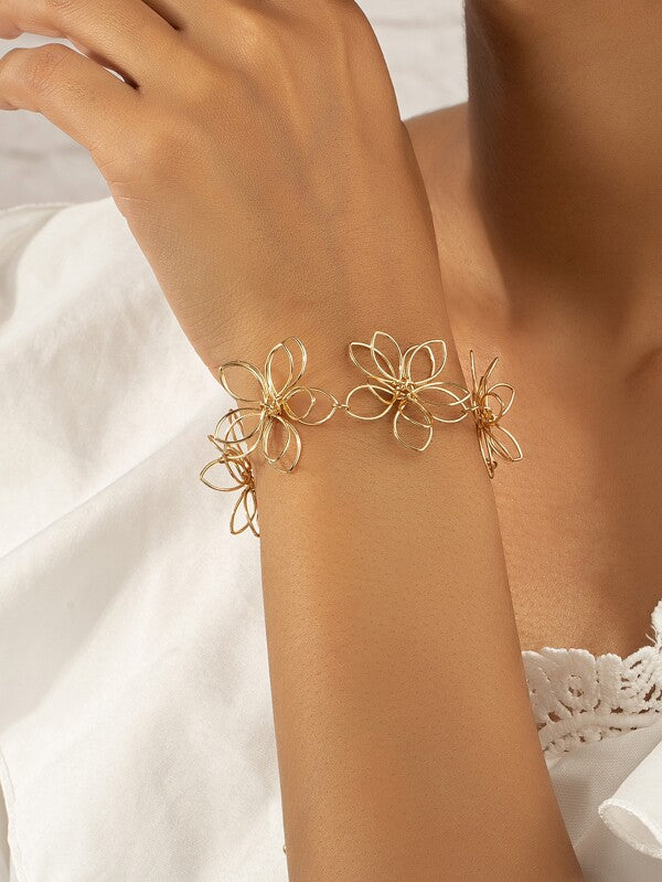 Flower Decor Bracelet