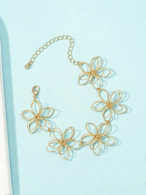 Flower Decor Bracelet