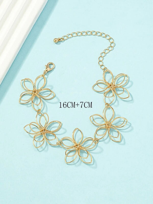 Flower Decor Bracelet