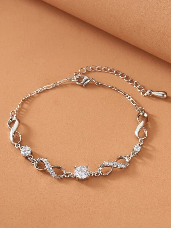 Rhinestone Decor Bracelet