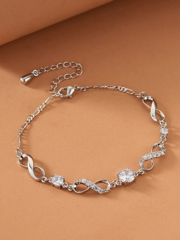 Rhinestone Decor Bracelet