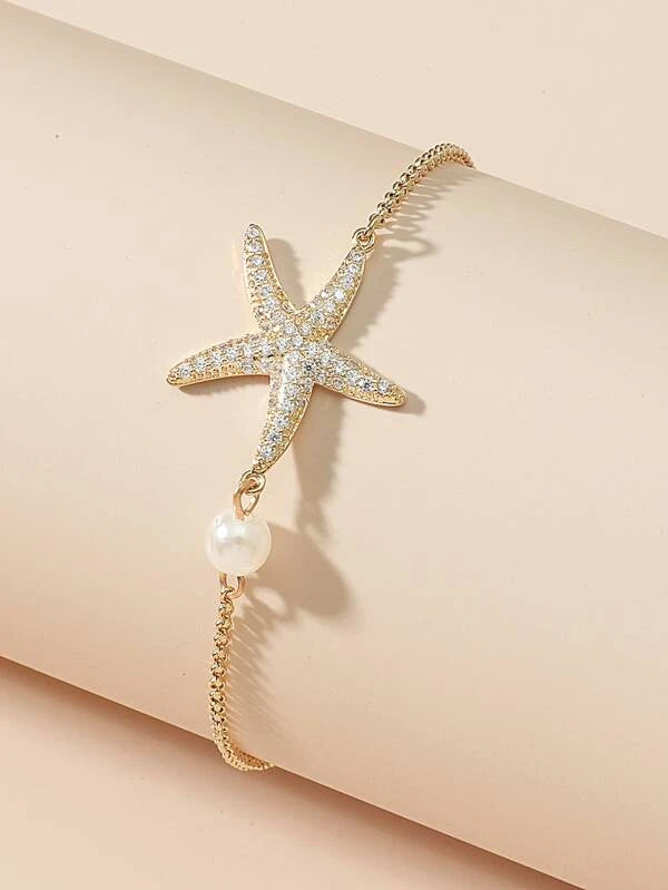 Starfish Decor Bracelet