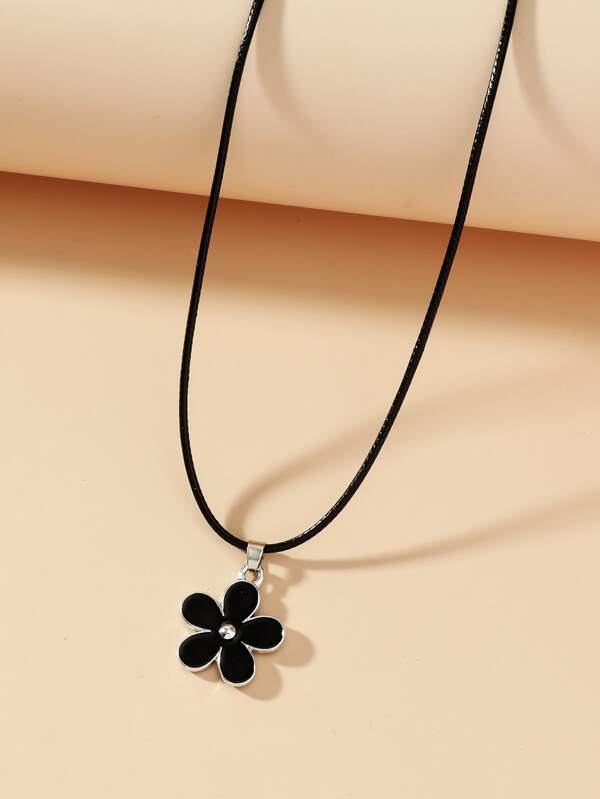 Flower Charm Necklace