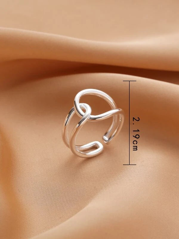 Hollow Out Cuff Ring