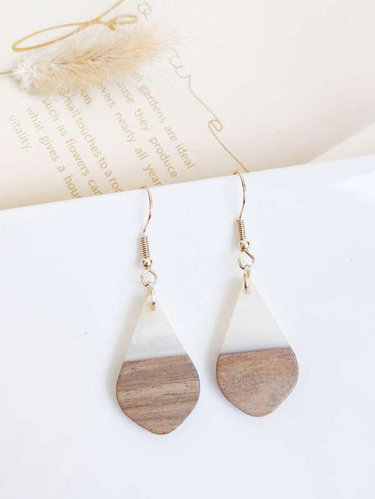 Geometric Drop Earrings