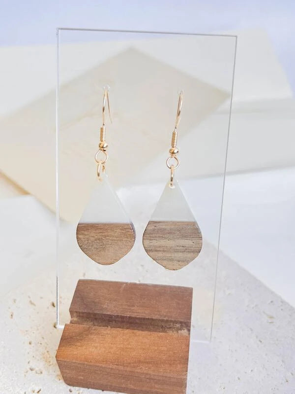 Geometric Drop Earrings