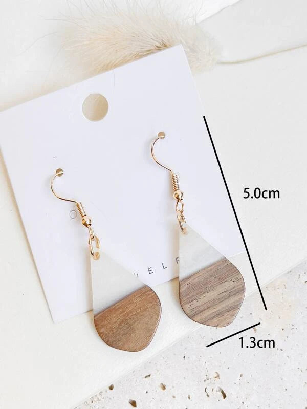 Geometric Drop Earrings