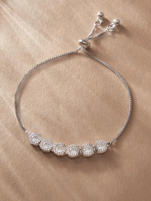 Rhinestone Decor Bracelet