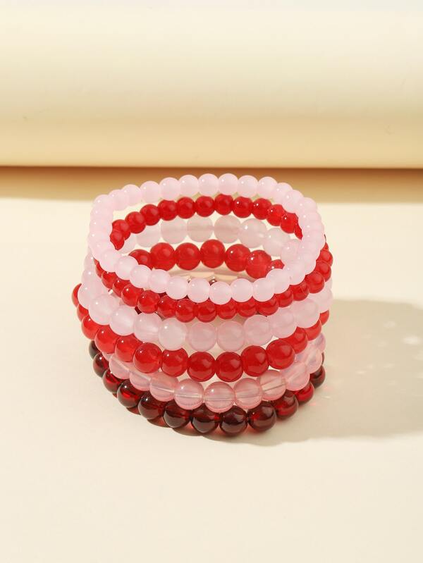 6pcs Minimalist Beaded Bracelet