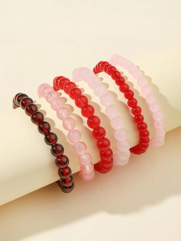 6pcs Minimalist Beaded Bracelet