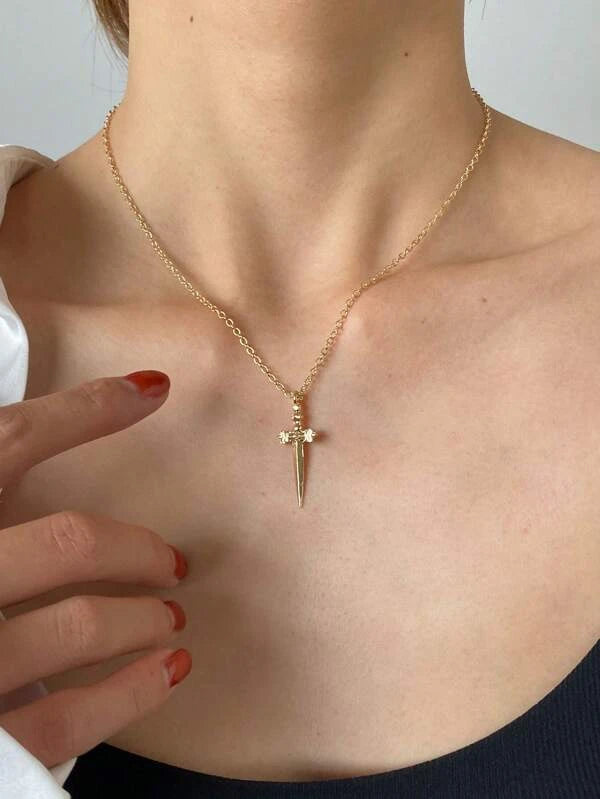 Sword Charm Necklace