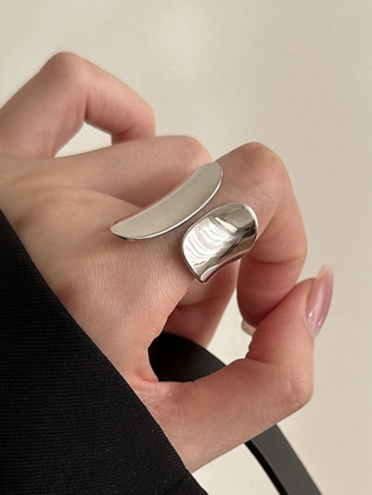 1pc Fashion Minimalist Cuff Ring For Women For Daily Decoration