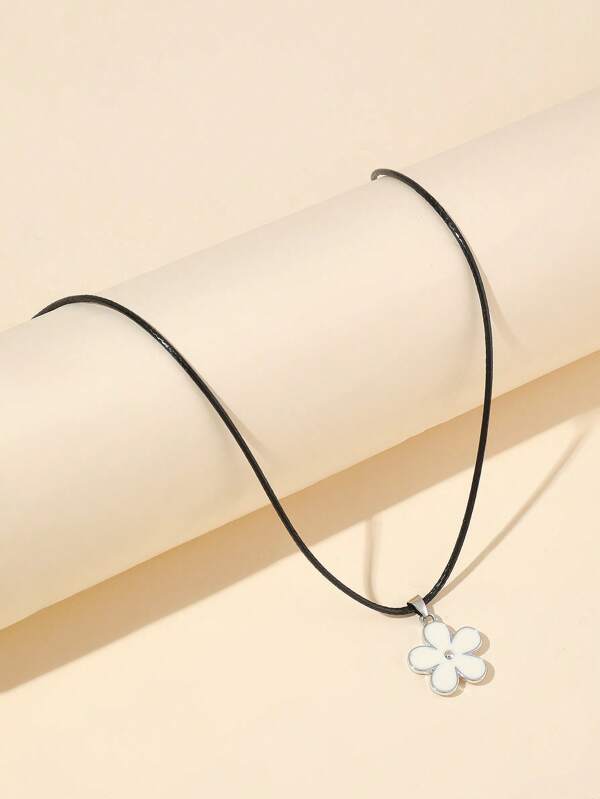 Flower Charm Necklace