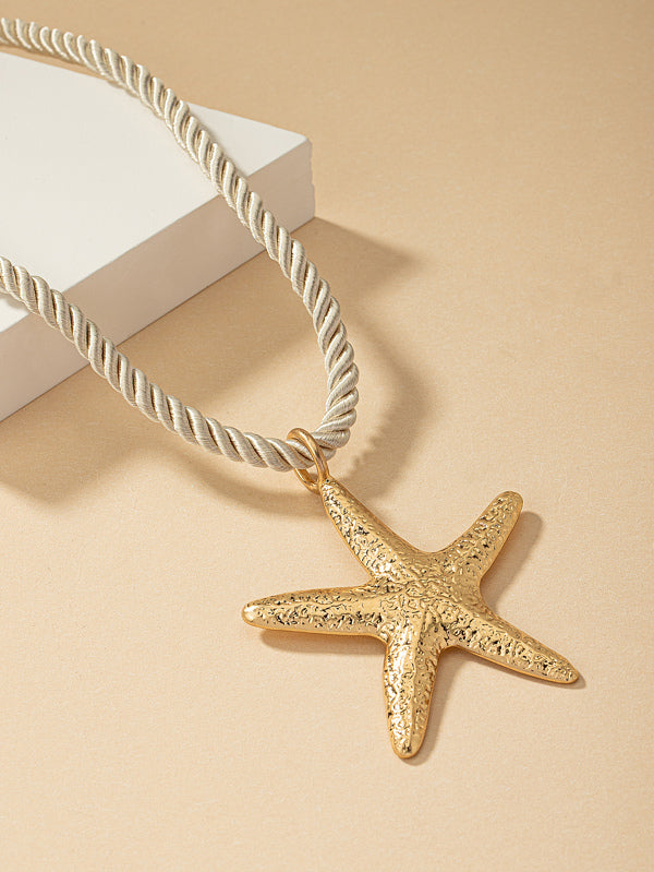 Starfish Charm Necklace