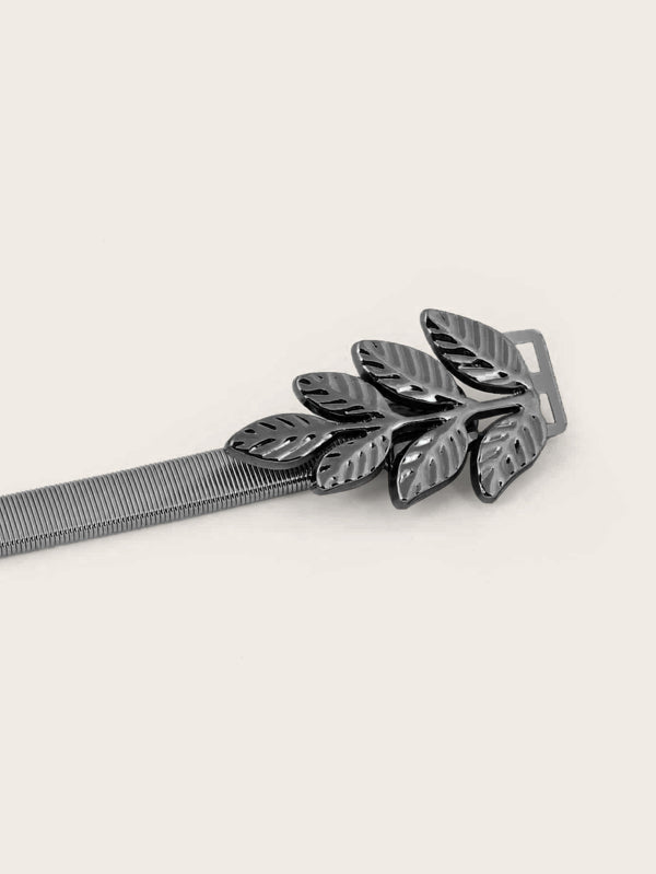 1pc Leaf Decor Belt